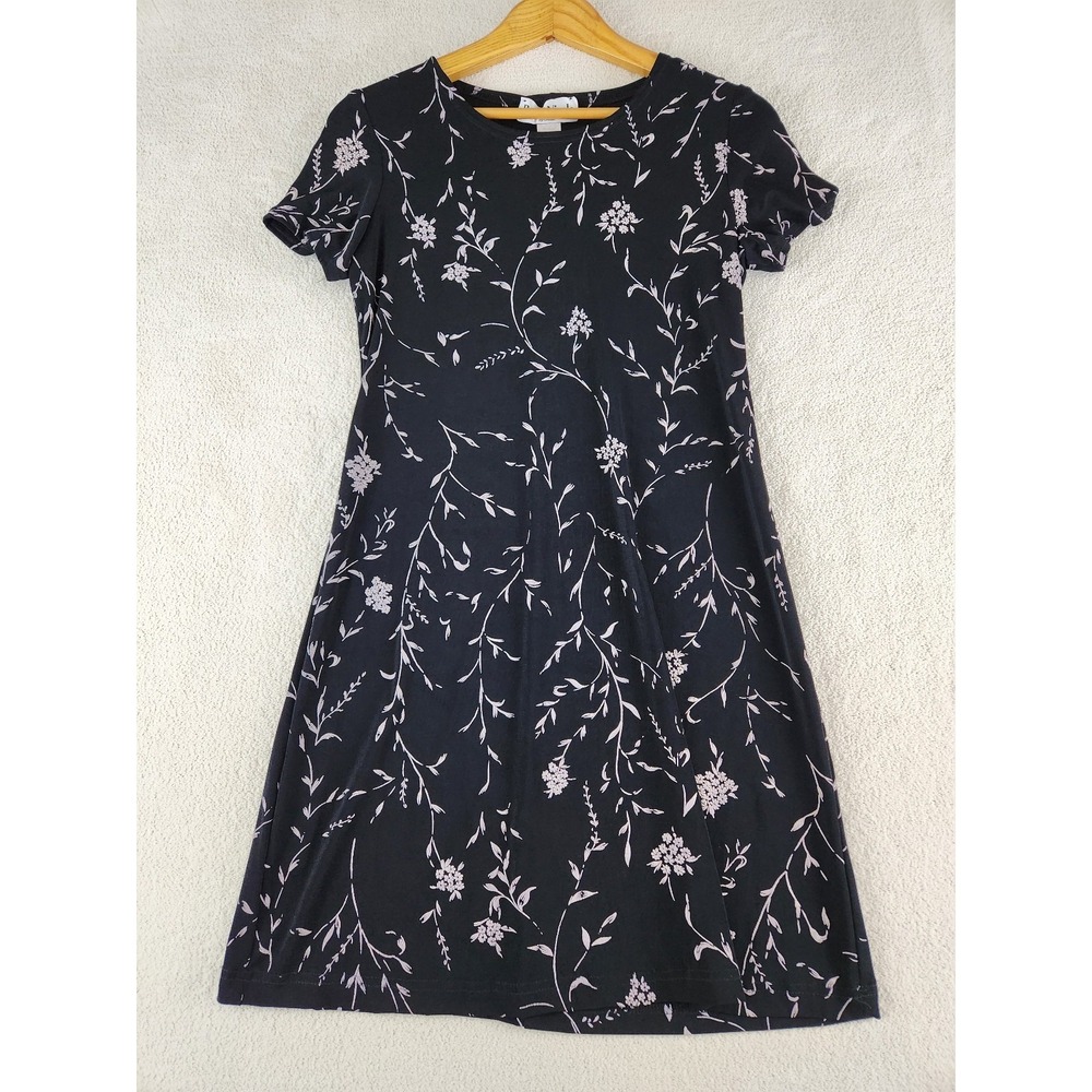 Ronnie Nicole Black Cap Sleeve Dress Size 8 Cocktail Party Funeral